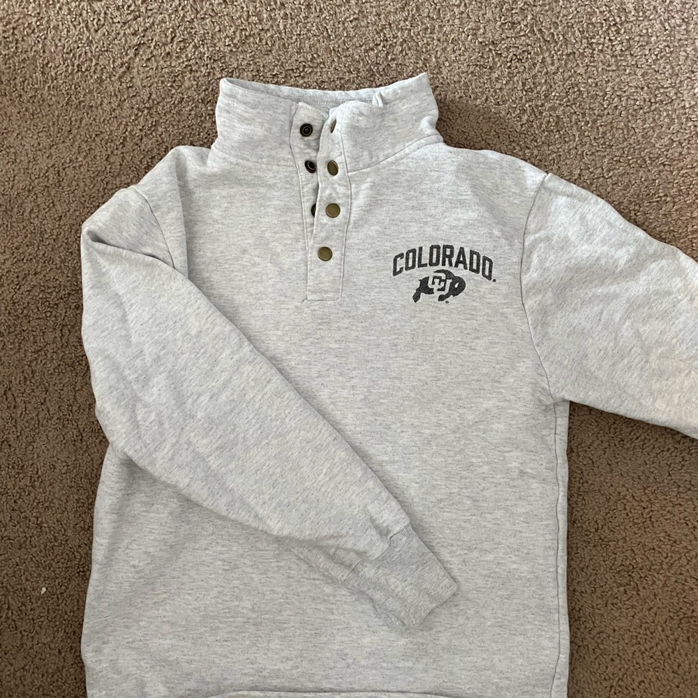 CU BOULDER university of Colorado buffaloes sweatshirt